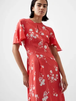 Alessandra Eco Asymmetric Dress