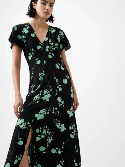 Alessandra Eco Delphine V-Neck Dress