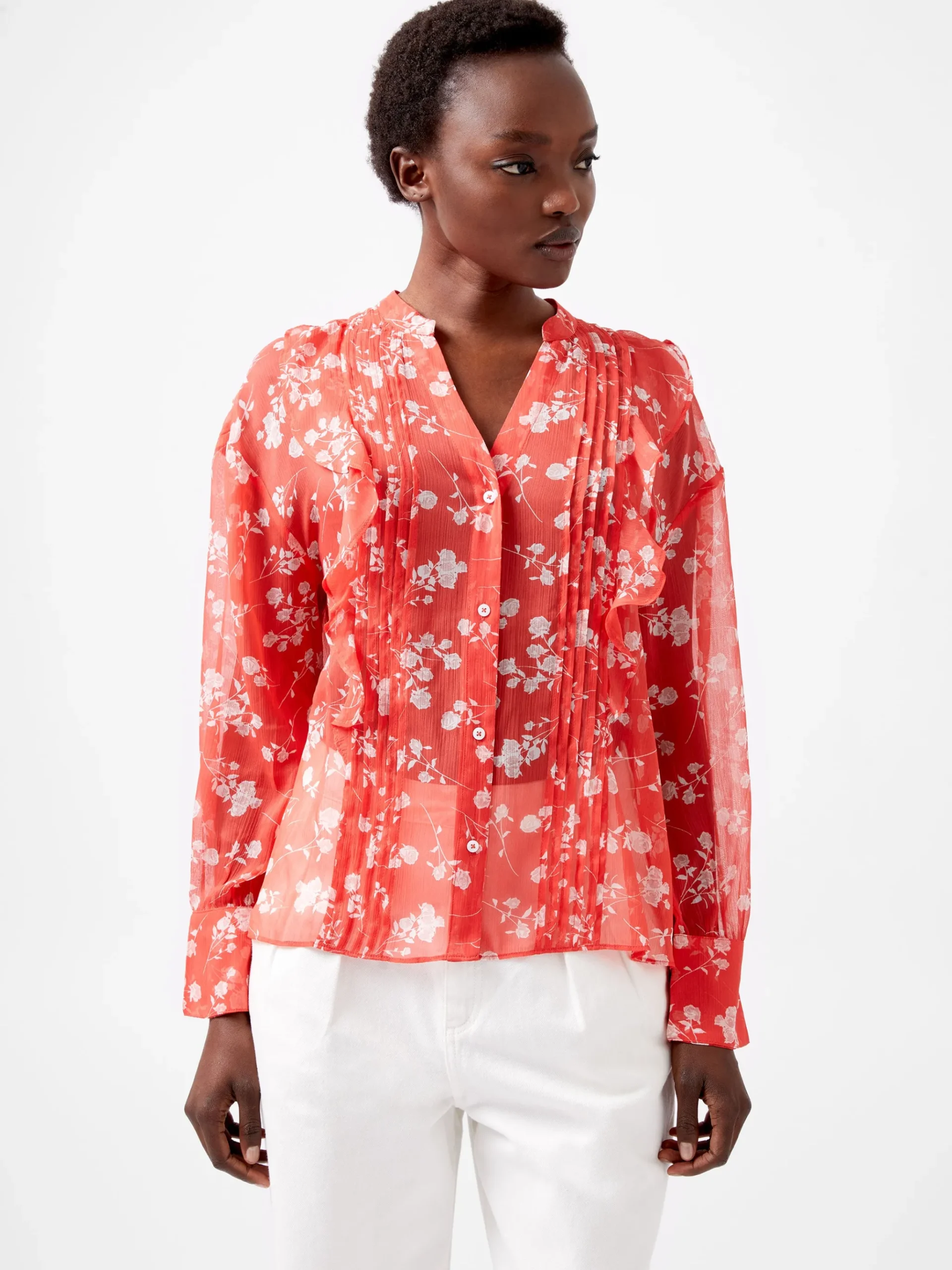 Alessandra Recycled Crinkle Blouse