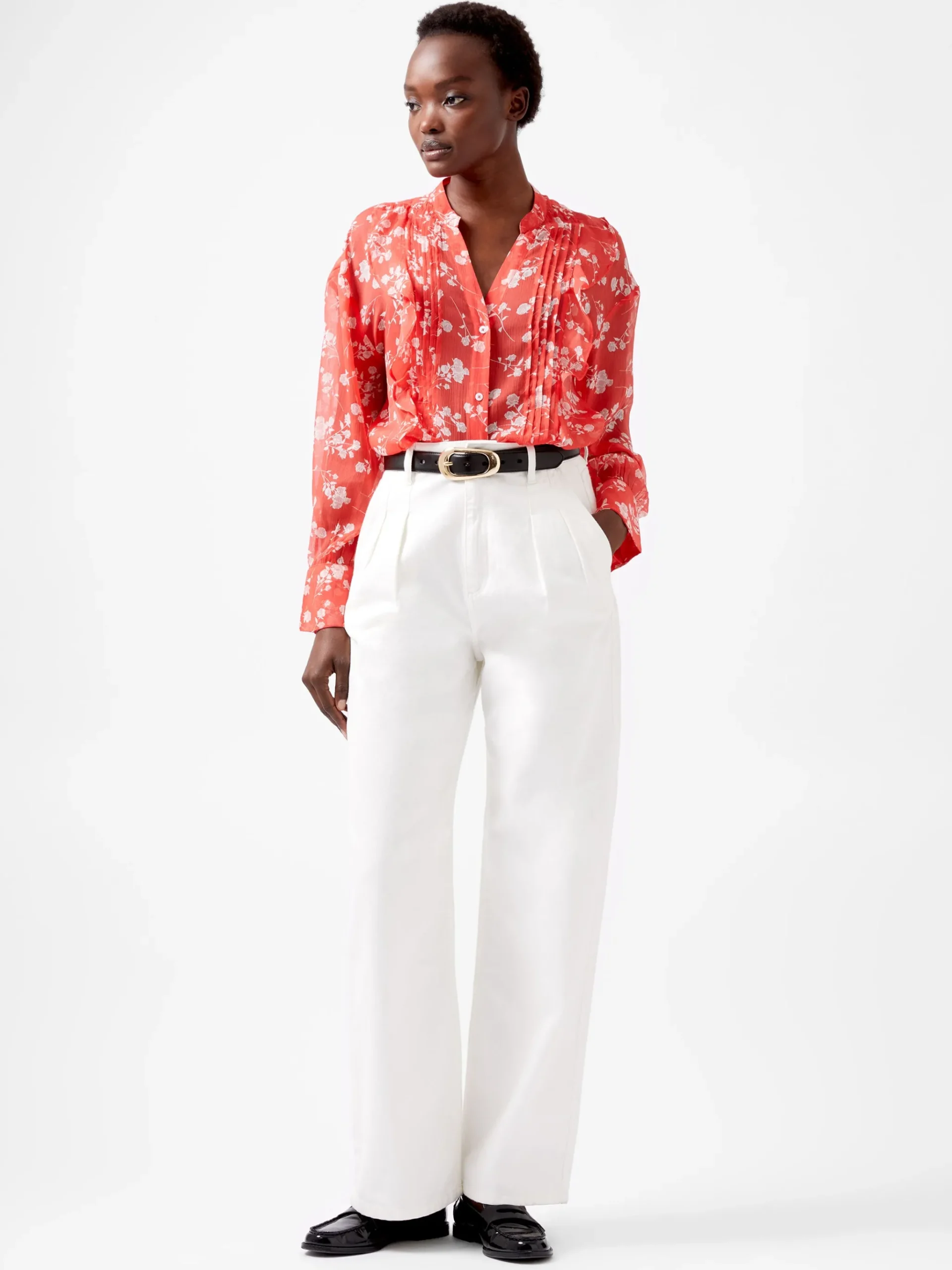 Alessandra Recycled Crinkle Blouse