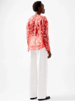 Alessandra Recycled Crinkle Blouse