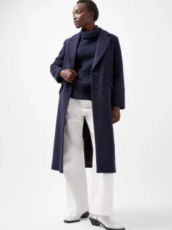 Arlana Pinstripe Coat