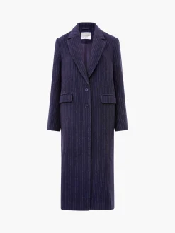 Arlana Pinstripe Coat