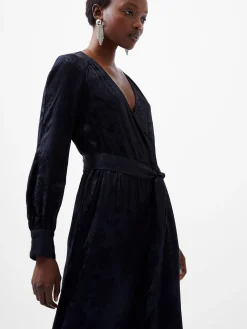 Arya Satin Jacquard Jumpsuit
