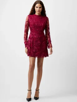 Astrida 3D Floral Mini Dress