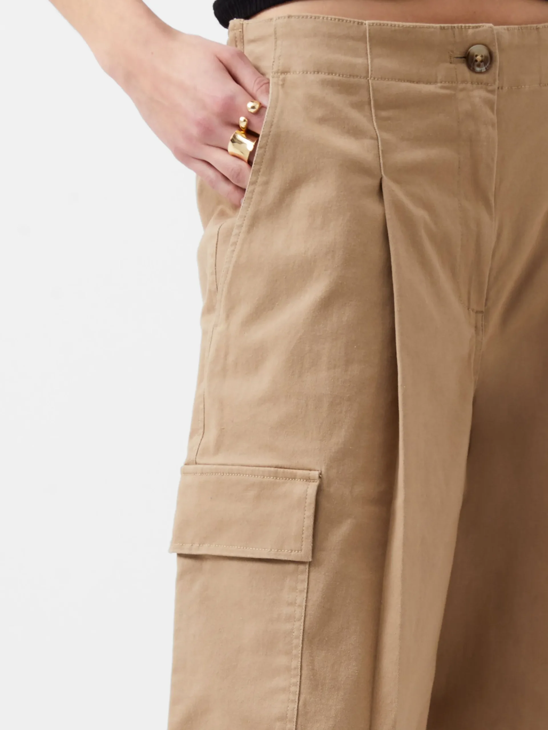 Atena Twill Cargo Pants