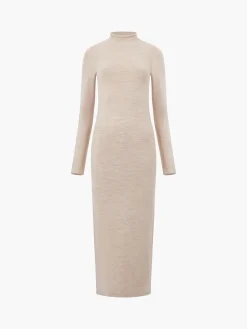 Babysoft Roll Neck Midi Dress
