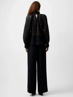 Beth Lurex Keyhole Top