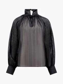 Beth Lurex Keyhole Top