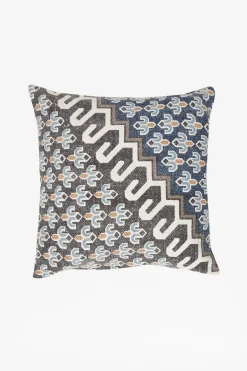 Blue Poppy Field Cushion