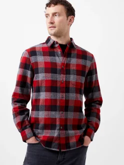 Brushed Flannel Check Shirt