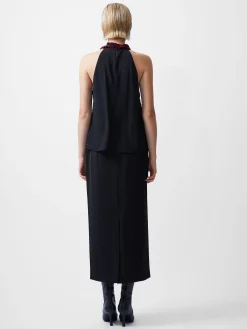Cadie Devore Halterneck Top