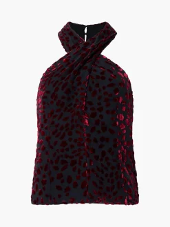 Cadie Devore Halterneck Top