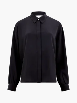 Capriana Crepe Tie Back Shirt