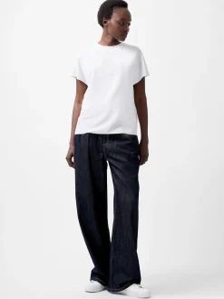 Caprina Recycled Crepe Crew Neck Top