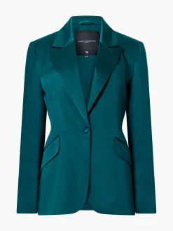 Carey Satin Blazer