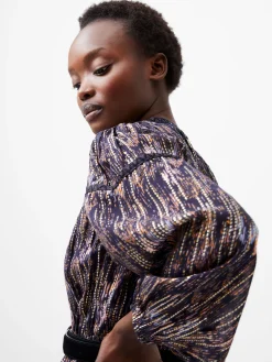 Carissa Lurex Jacquard Sequin Mini Dress