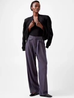 Carmine Flannel Trousers