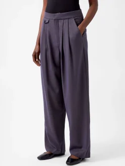 Carmine Flannel Trousers