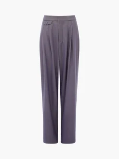 Carmine Flannel Trousers