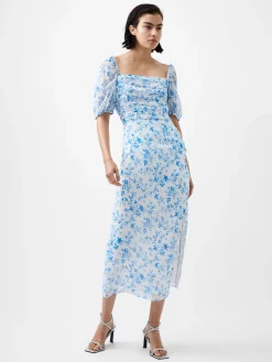 Catrina Crinkle Ruched Dress
