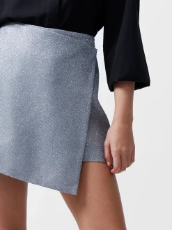Cece Lurex Skort