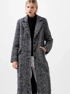 Chantelle Herringbone Coat