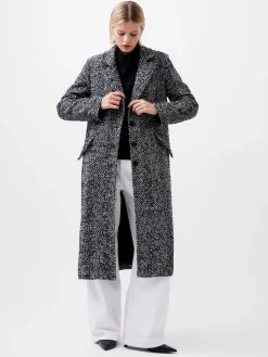 Chantelle Herringbone Coat