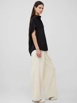 Crepe Light Recycled Popover Shirt