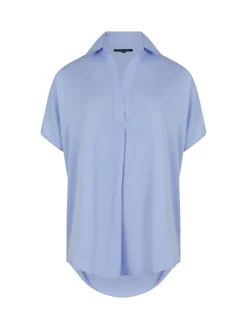 Crepe Light Recycled Popover Shirt