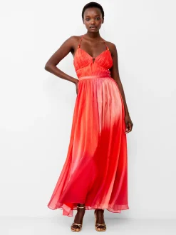Darryl Hallie Crinkle Maxi Dress