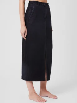 Denver Denim Midaxi Skirt