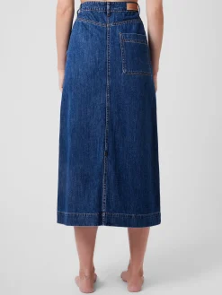 Denver Denim Midaxi Skirt