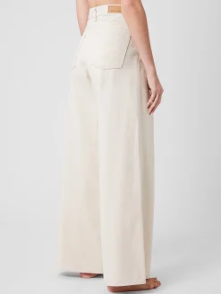 Denver Denim Relaxed Wide Leg Jeans 34 Inch