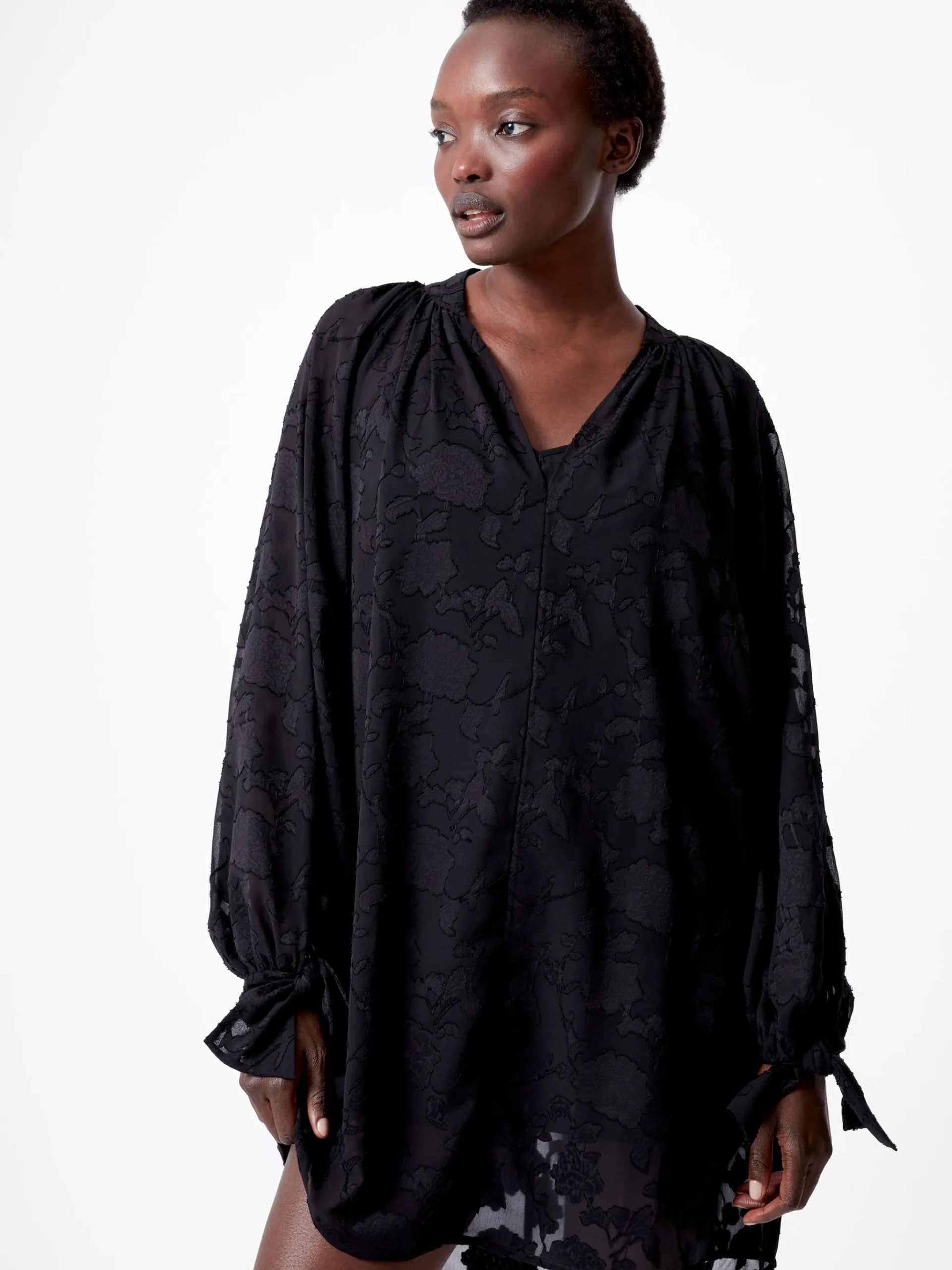 Devore Boho Mini Dress