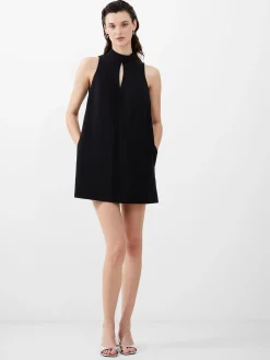 Echo Sleeveless Keyhole Mini Dress