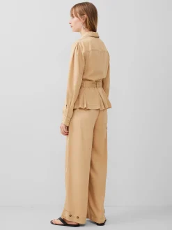 Elkie Twill Belted Jacket
