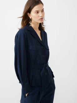 Elkie Twill Belted Jacket