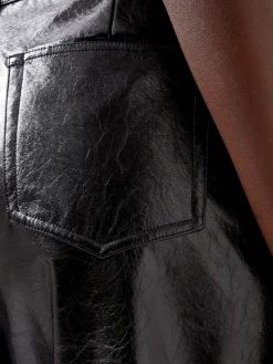 Emmett PU Tapered Trousers