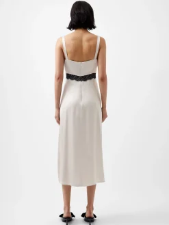 Ennis Eco Satin Lace Dress