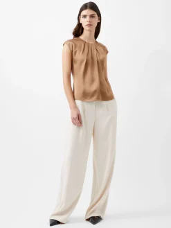 Ennis Eco Satin Neck Detail Top
