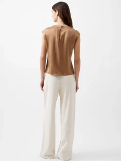 Ennis Eco Satin Neck Detail Top