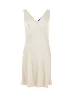 Ennis Eco Satin Slip Mini Dress