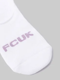 FCUK 3 Pack Invisible Socks