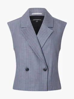 Fiorella Pinstripe Waistcoat