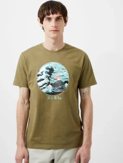 Great Wave Organic Graphic T-Shirt