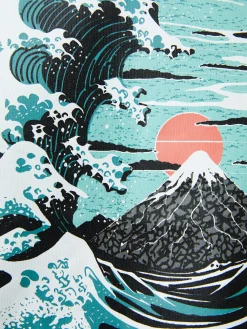 Great Wave Organic Graphic T-Shirt