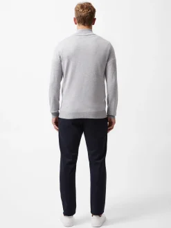 Half Zip Knitted Jumper