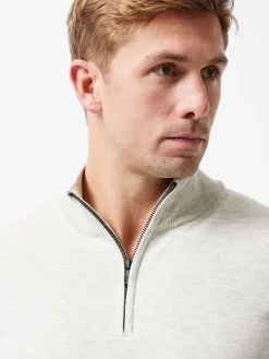 Half Zip Knitted Jumper