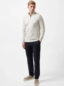 Half Zip Knitted Jumper